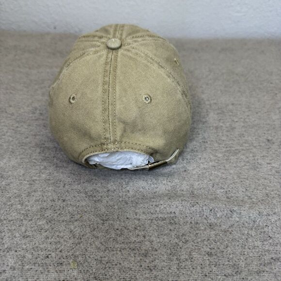 Vuori Hat Unisex Baseball Cap Khaki Logo Adjustable Embroidered Adventure Travel - Picture 4 of 8